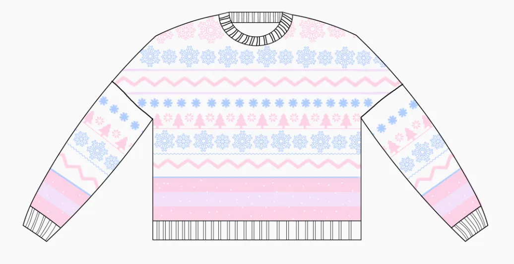 Icelandic Lights Winter Sweater sold by Sunkissed Coconut product image thumbnail 2