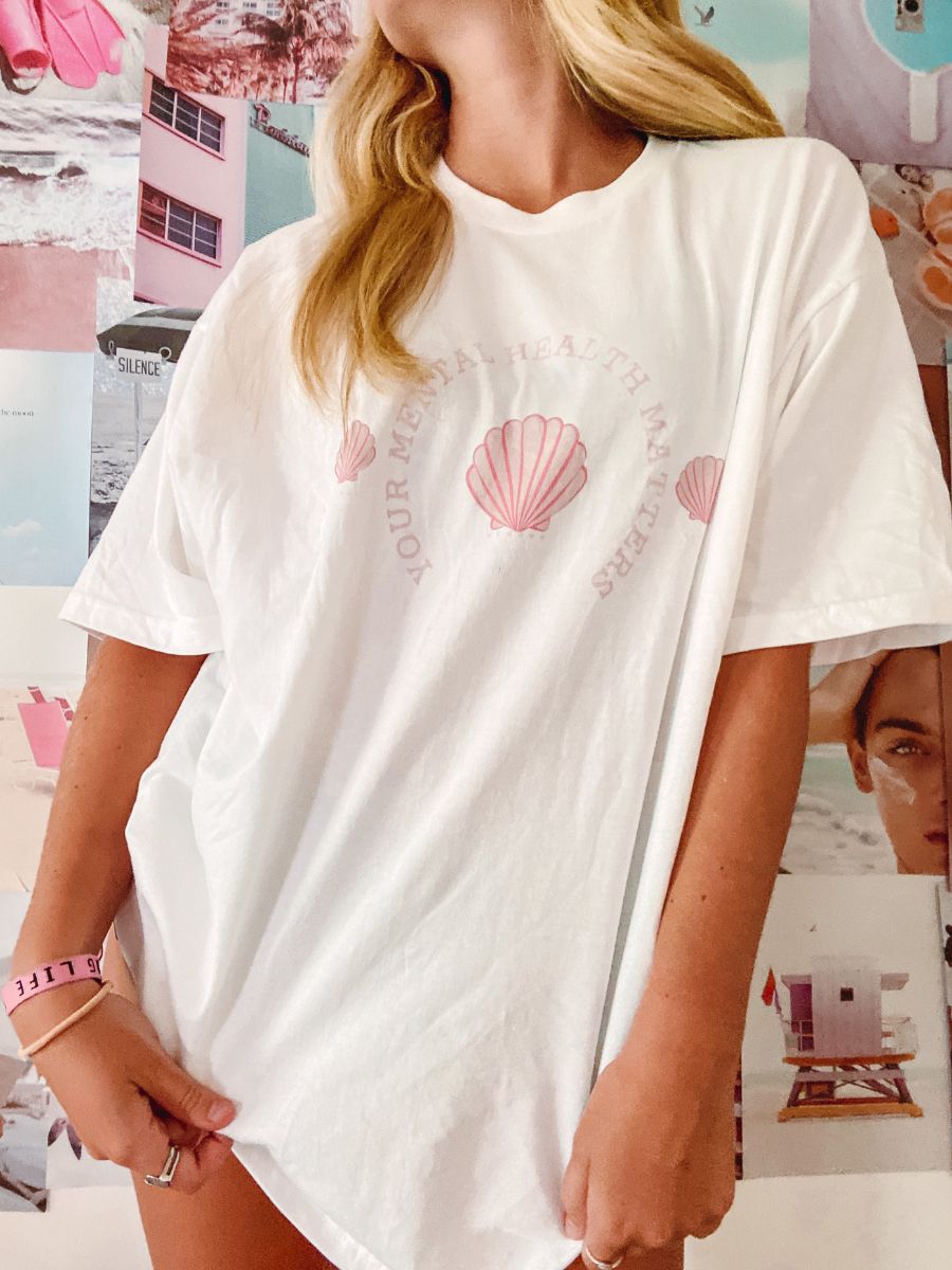 Your Mental Health Matters Tee sold by Sunkissed Coconut