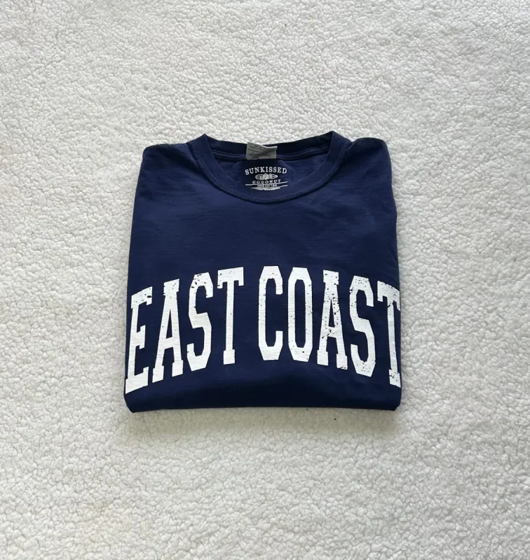 East Coast Comfort Colors Tee sold by Sunkissed Coconut