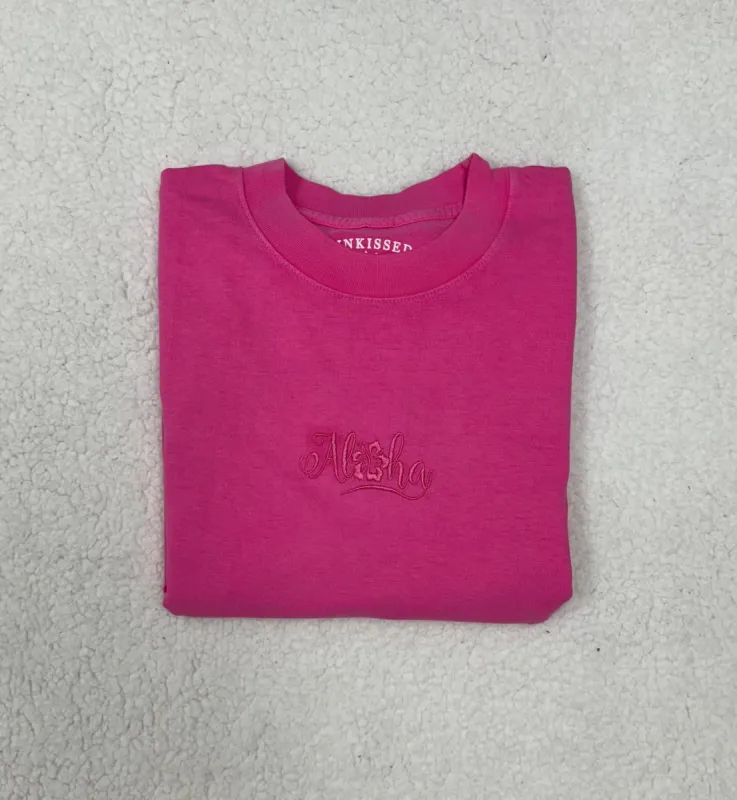 (LAST ONE SIZE LARGE) Aloha Tee sold by Sunkissed Coconut