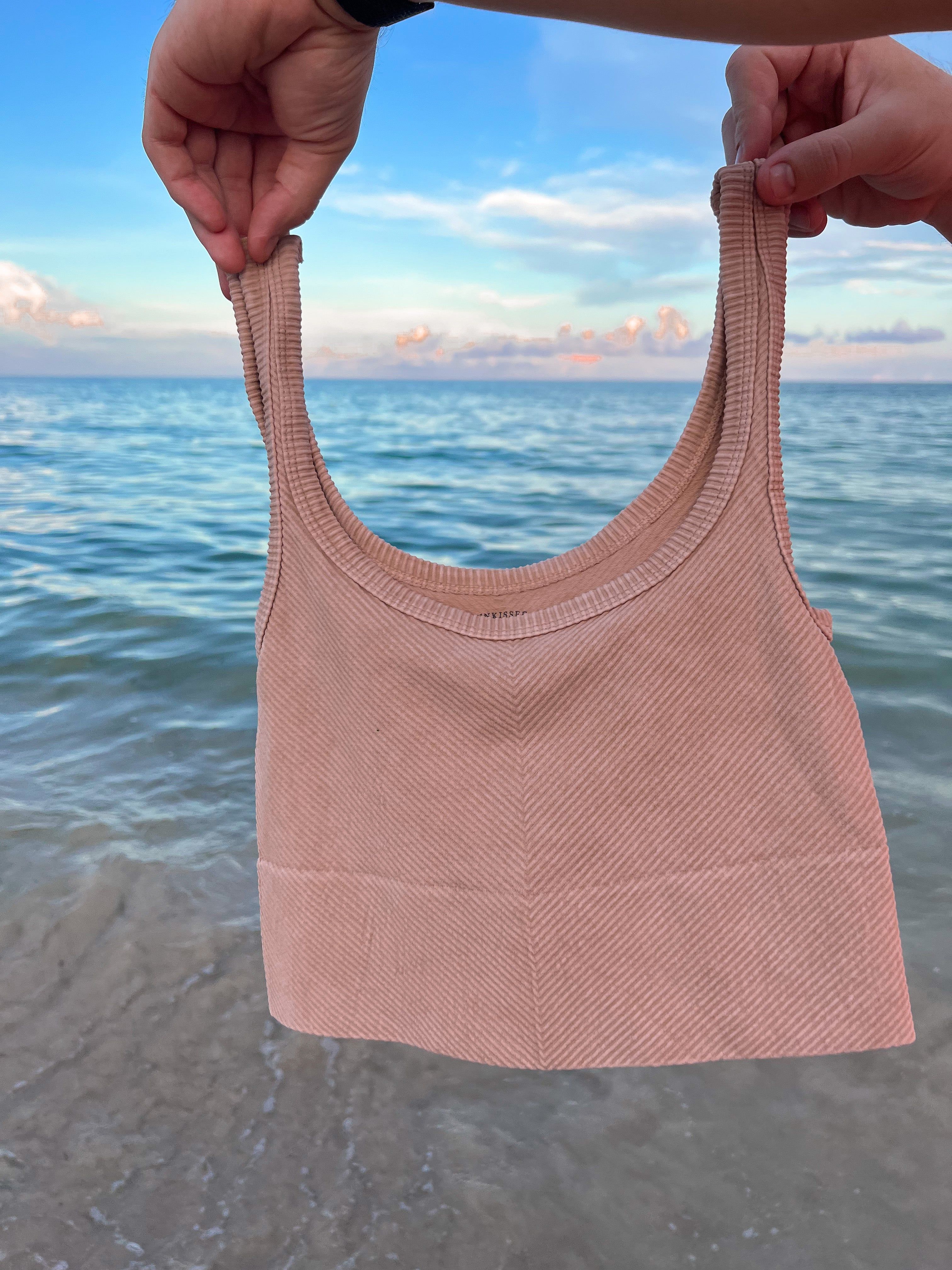 Everyday Vintage Detailed Ribbed Tanktop sold by Sunkissed Coconut product image thumbnail 3