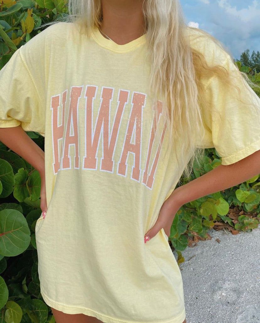 Hawaii Sunset Tee sold by Sunkissed Coconut product image thumbnail 3