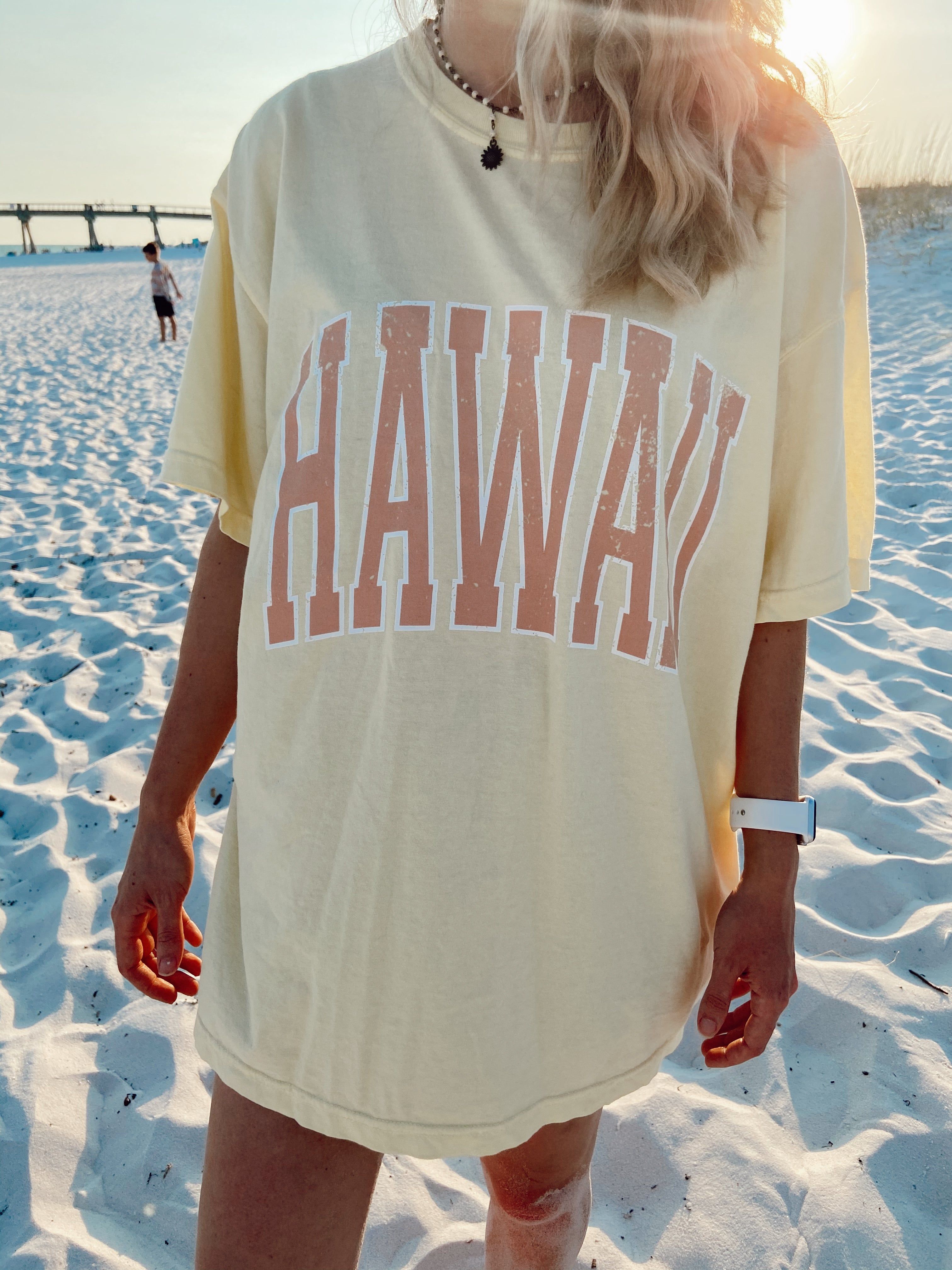 Hawaii Sunset Tee sold by Sunkissed Coconut product image thumbnail 2