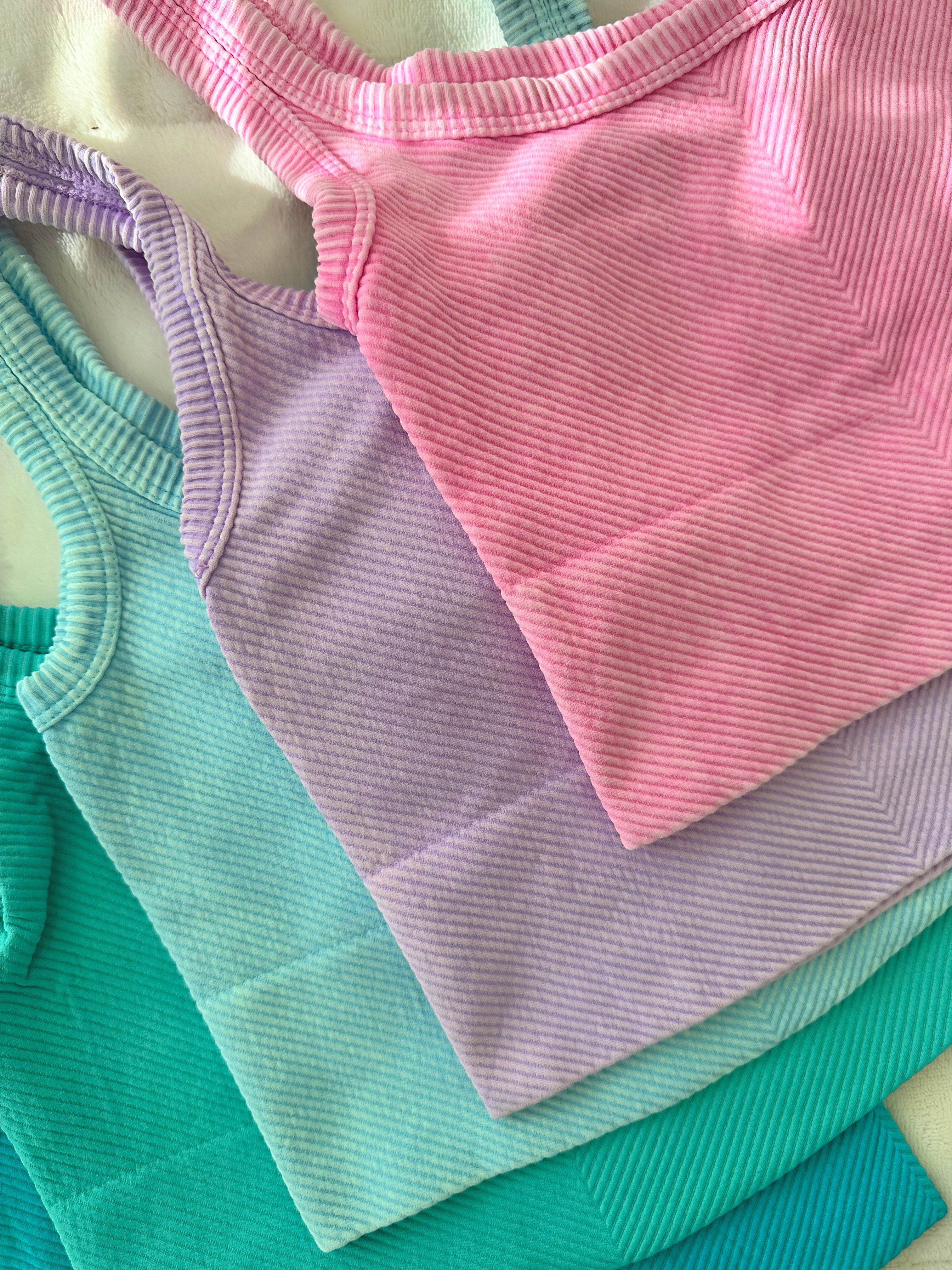 Azalea Pink Vintage Everyday Tanktop sold by Sunkissed Coconut product image thumbnail 2