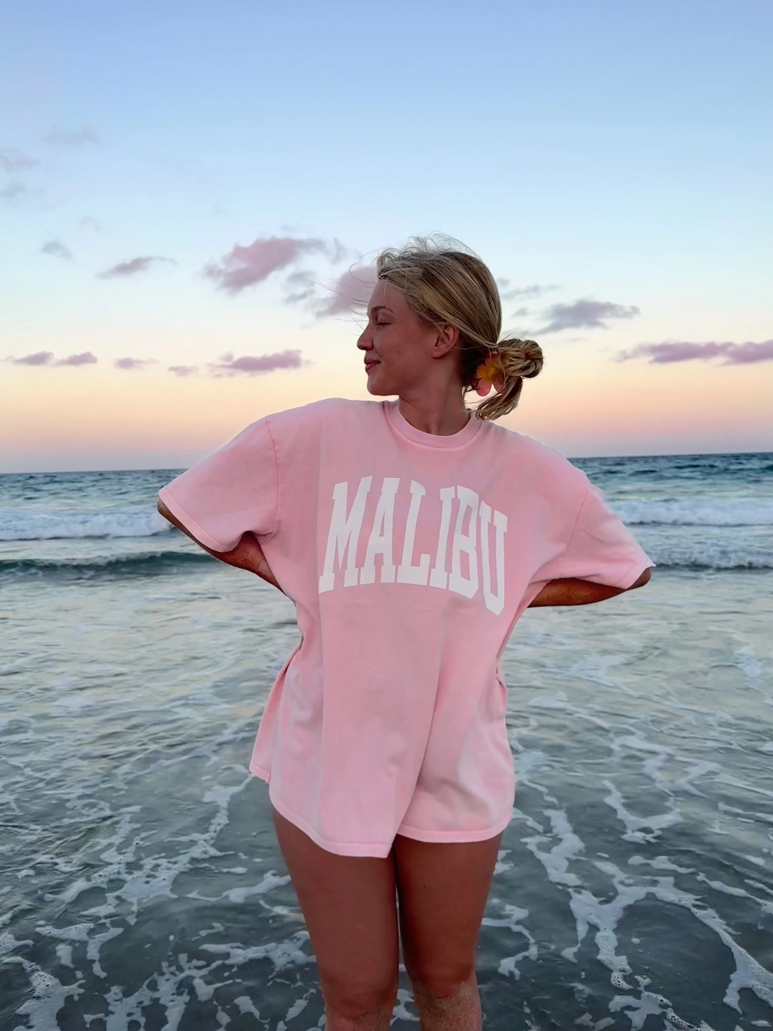 MALIBU TEE sold by Sunkissed Coconut product image thumbnail 4