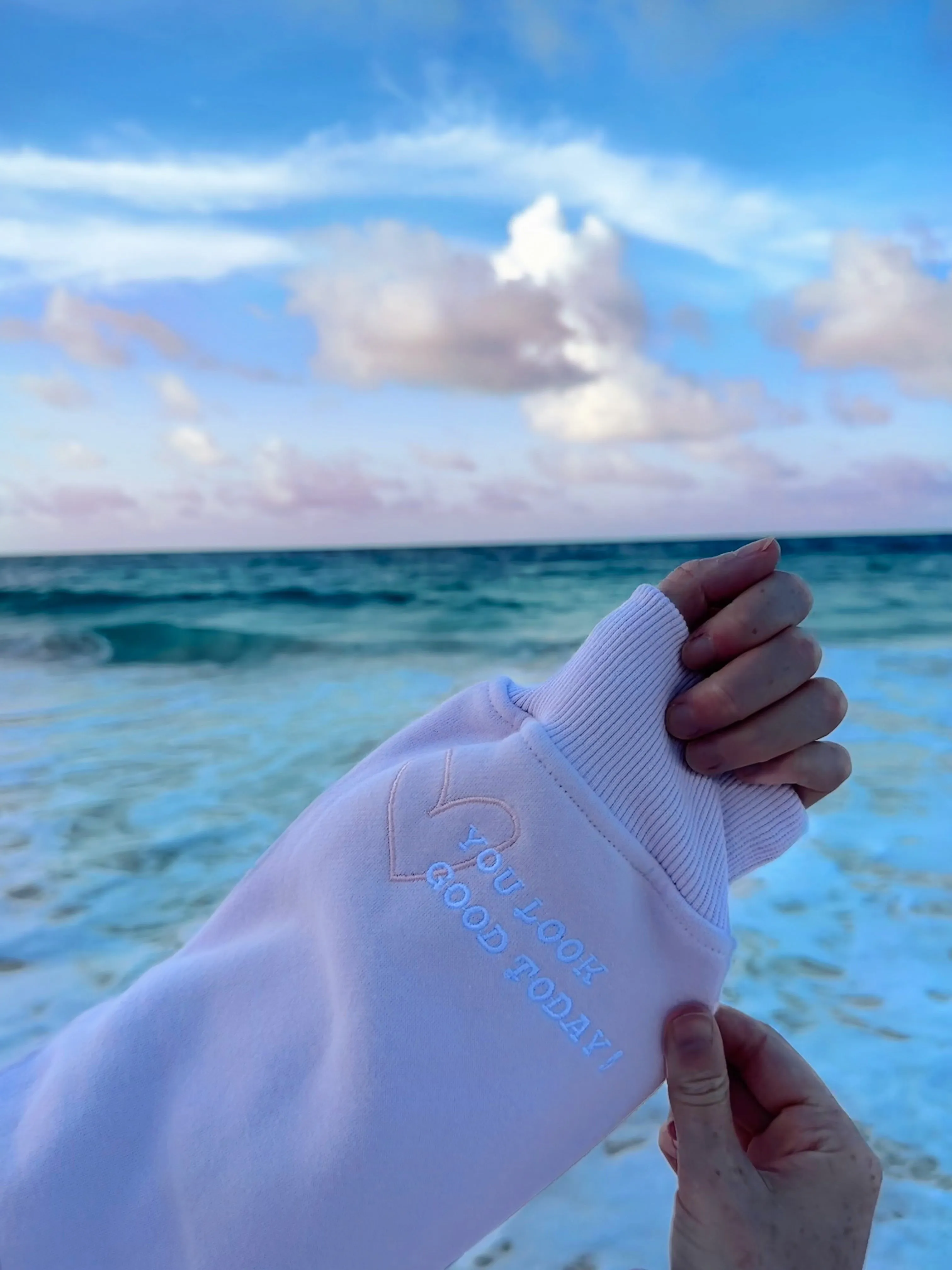 LAVENDER SUNKISSEDCOCONUT ZIP-UP HOODIE sold by Sunkissed Coconut product image thumbnail 3