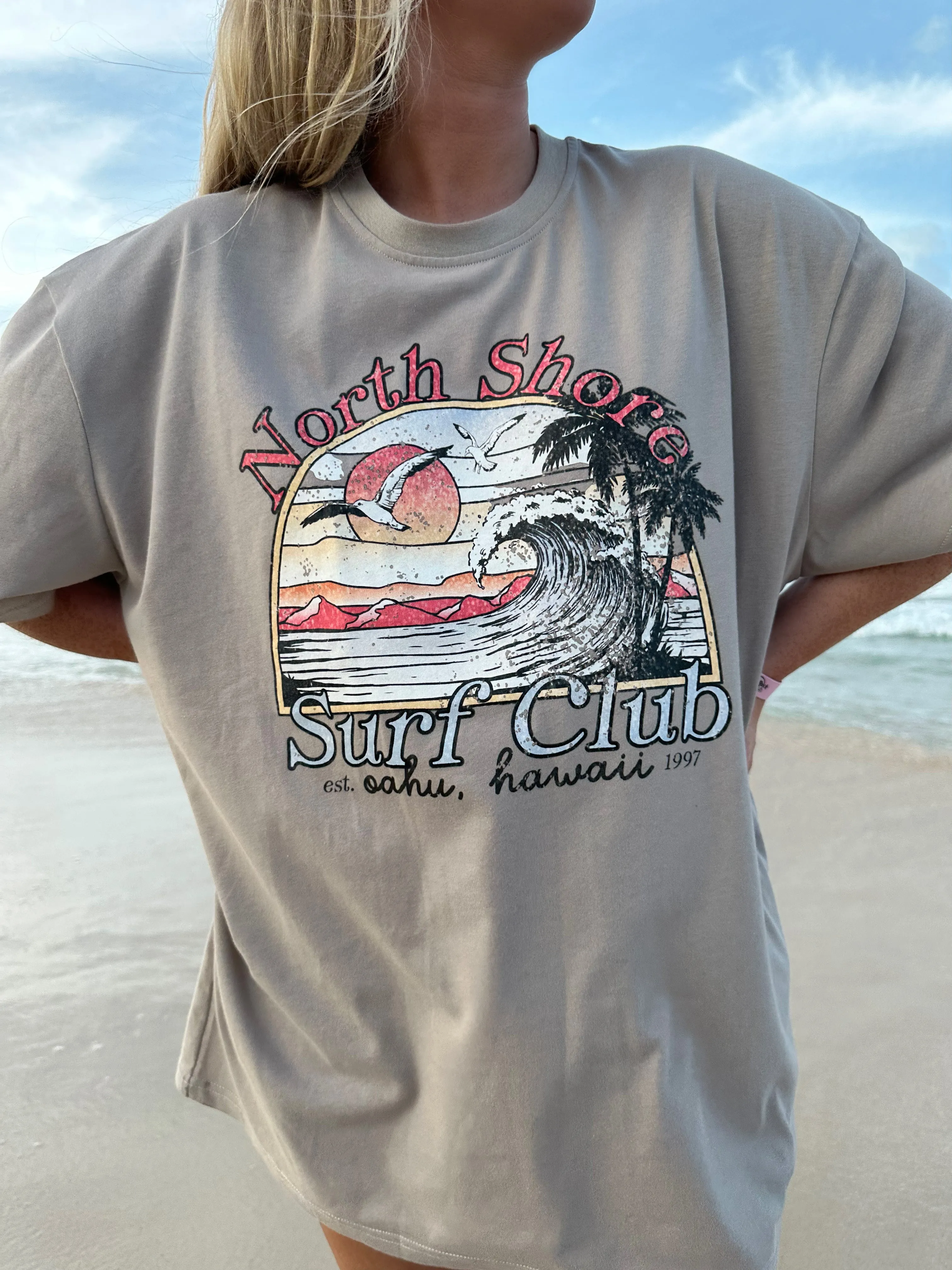 NORTH SHORE GRAPHIC TEE sold by Sunkissed Coconut