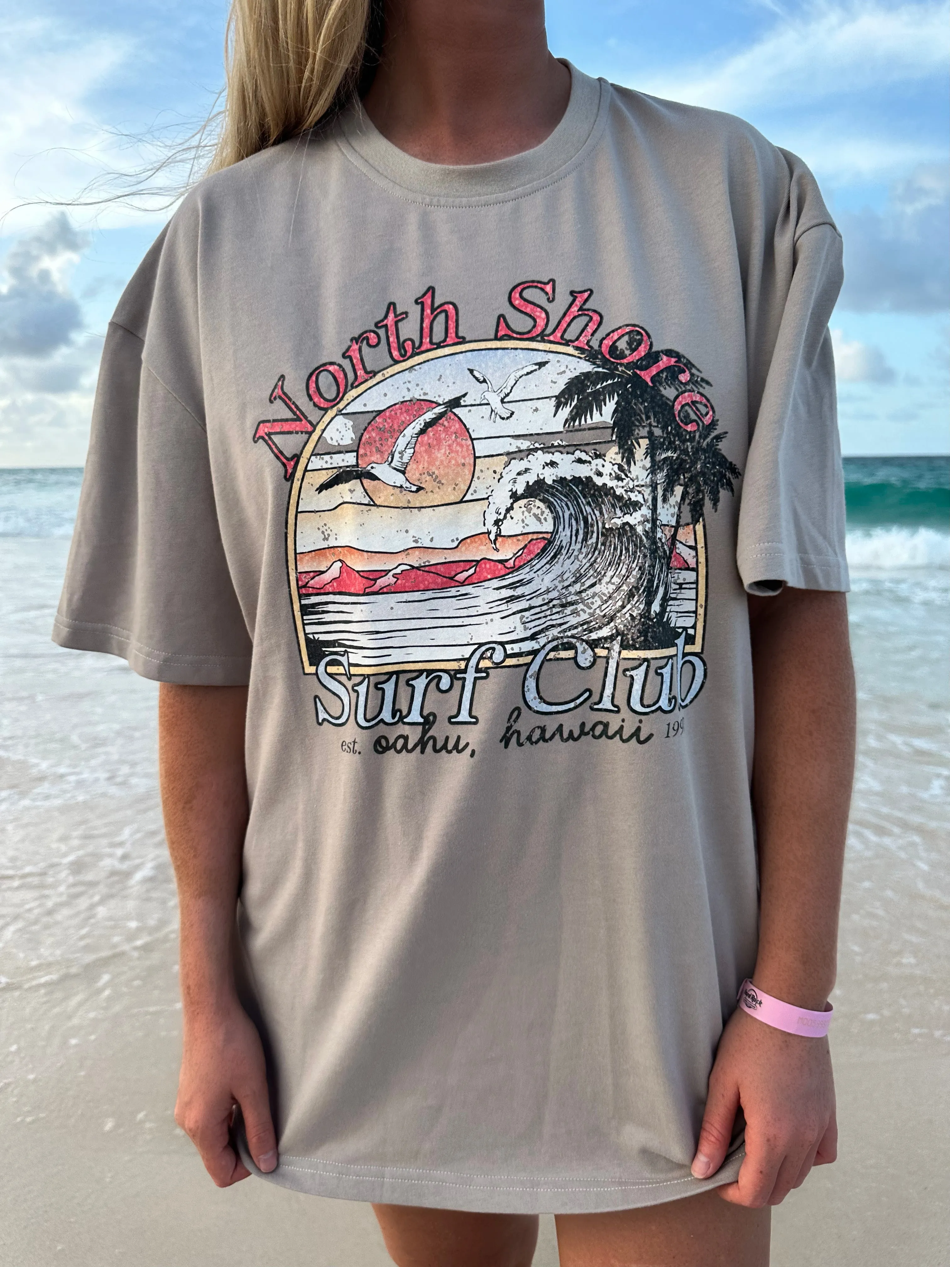 NORTH SHORE GRAPHIC TEE sold by Sunkissed Coconut product image thumbnail 2