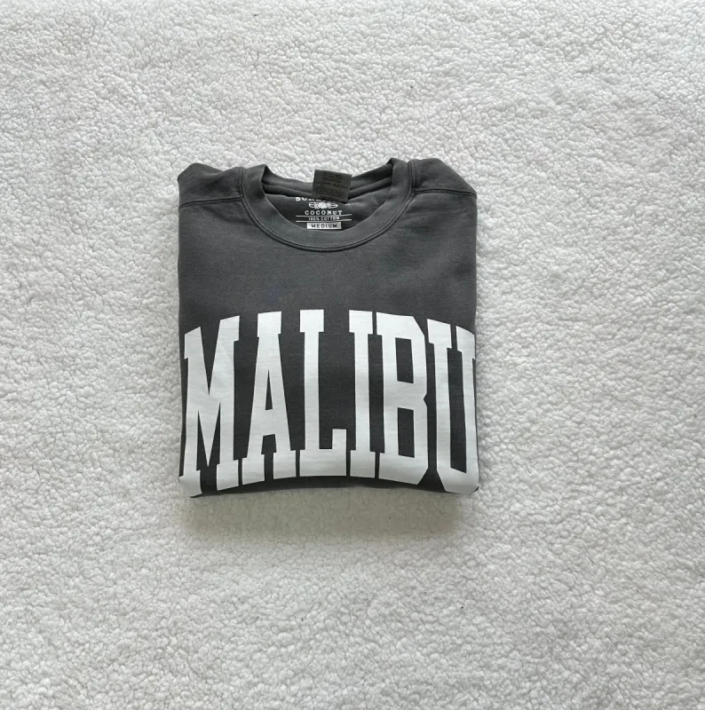 Malibu Comfort Colors Sweatshirt sold by Sunkissed Coconut
