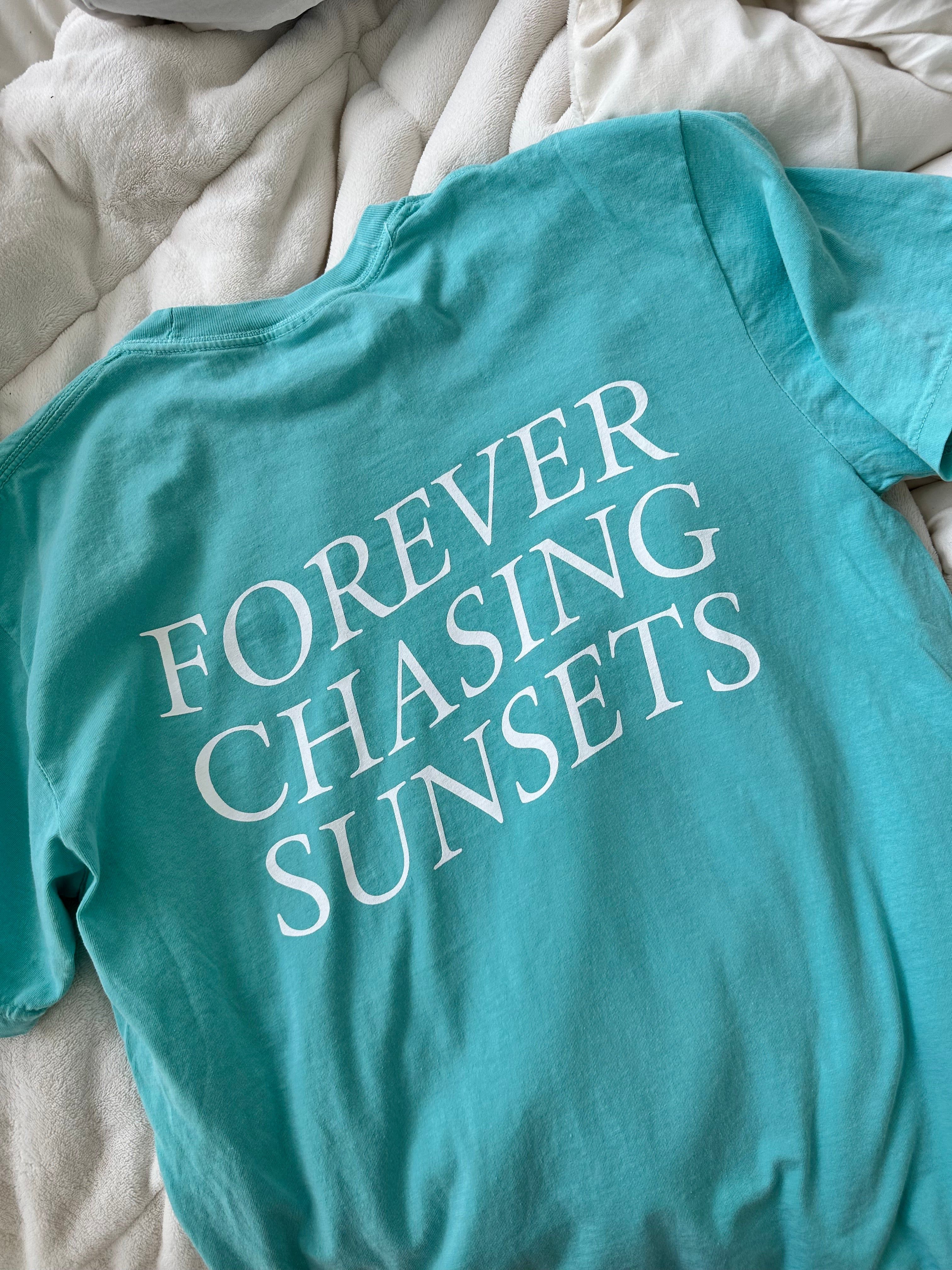 Forever Chasin Sunsets Tee sold by Sunkissed Coconut product image thumbnail 2