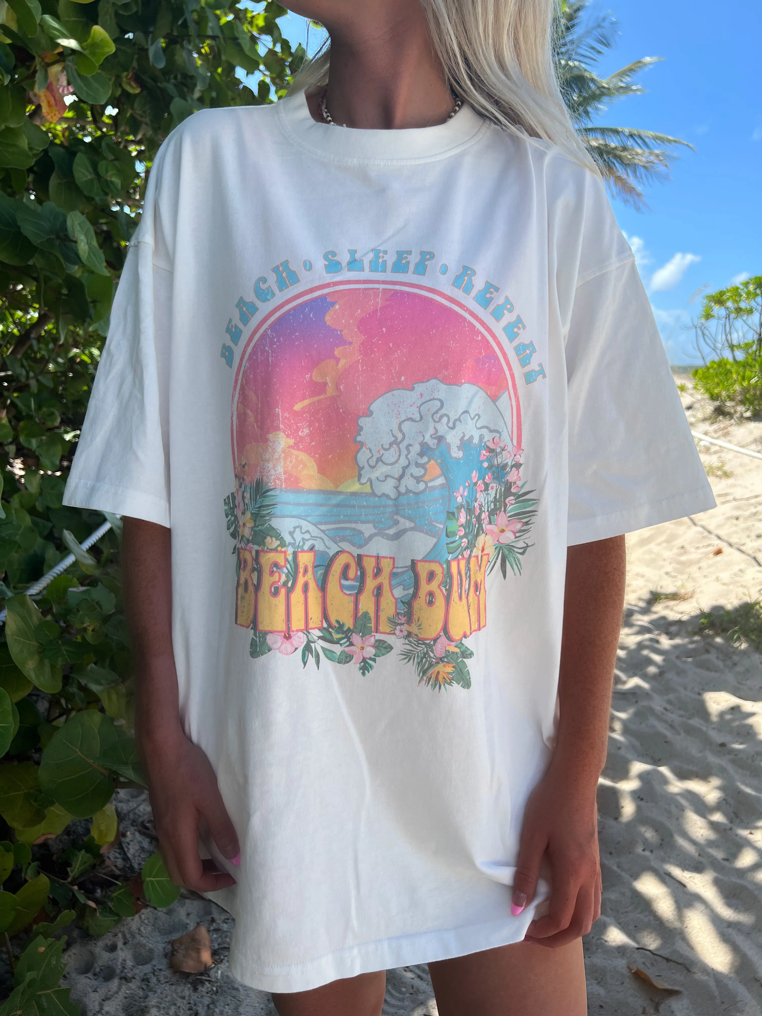 Beach Bum Tee sold by Sunkissed Coconut