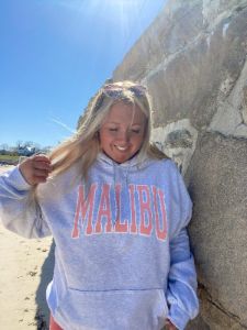 Malibu Hoodie sold by Sunkissed Coconut