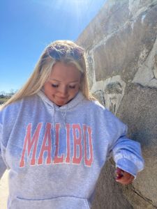 Malibu Hoodie sold by Sunkissed Coconut