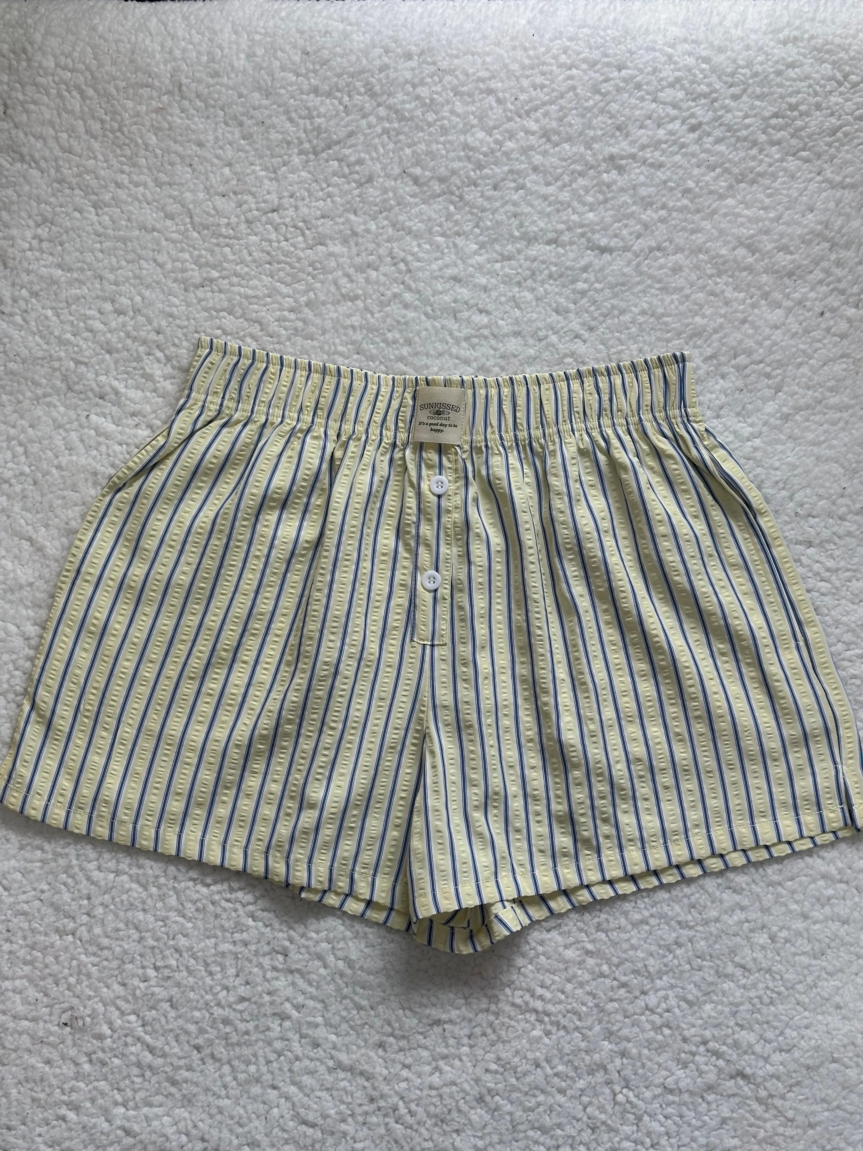 Yellow Halo Everyday Boxer Shorts sold by Sunkissed Coconut product image thumbnail 2