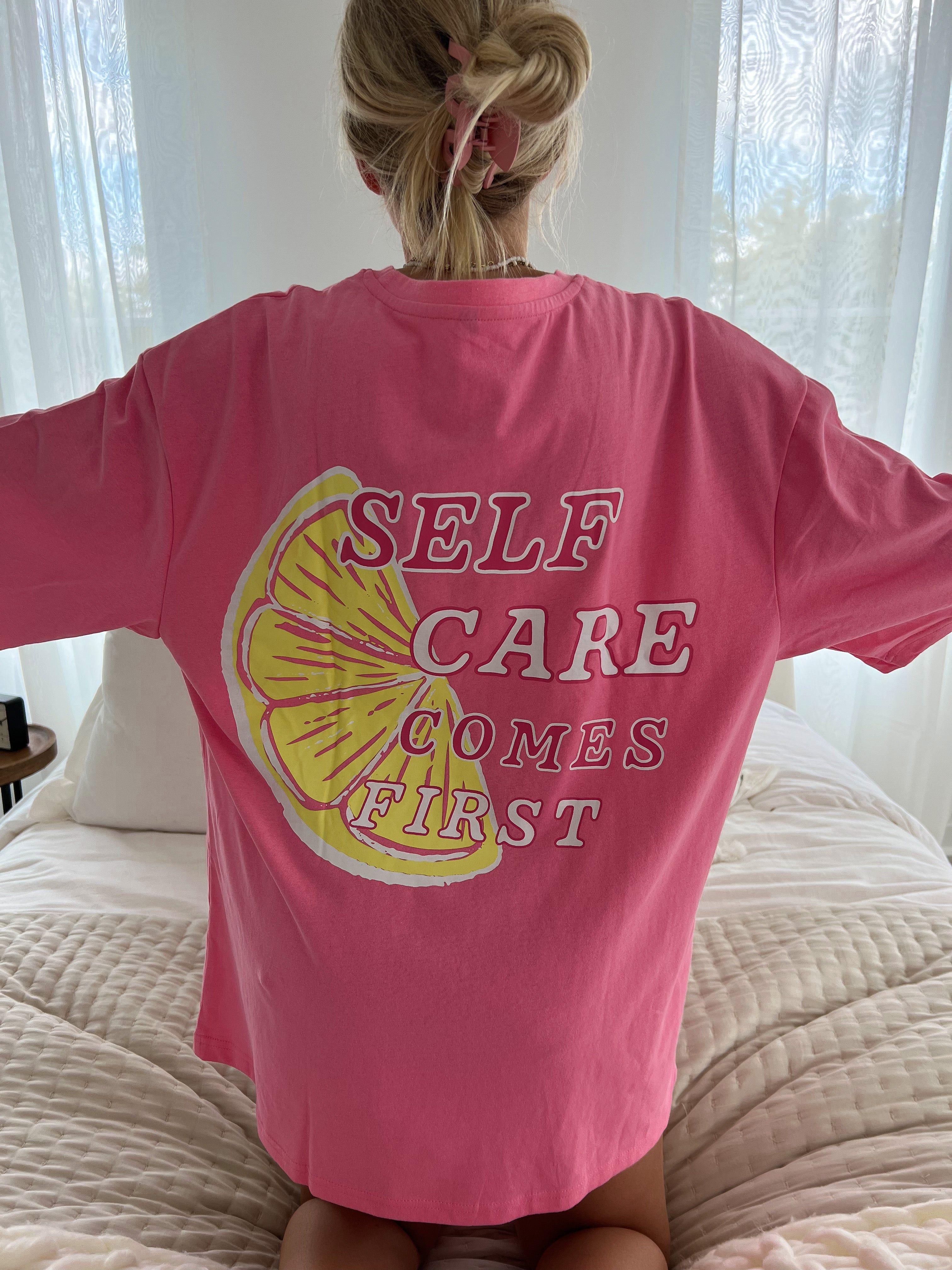 Self Care tee sold by Sunkissed Coconut product image thumbnail 2