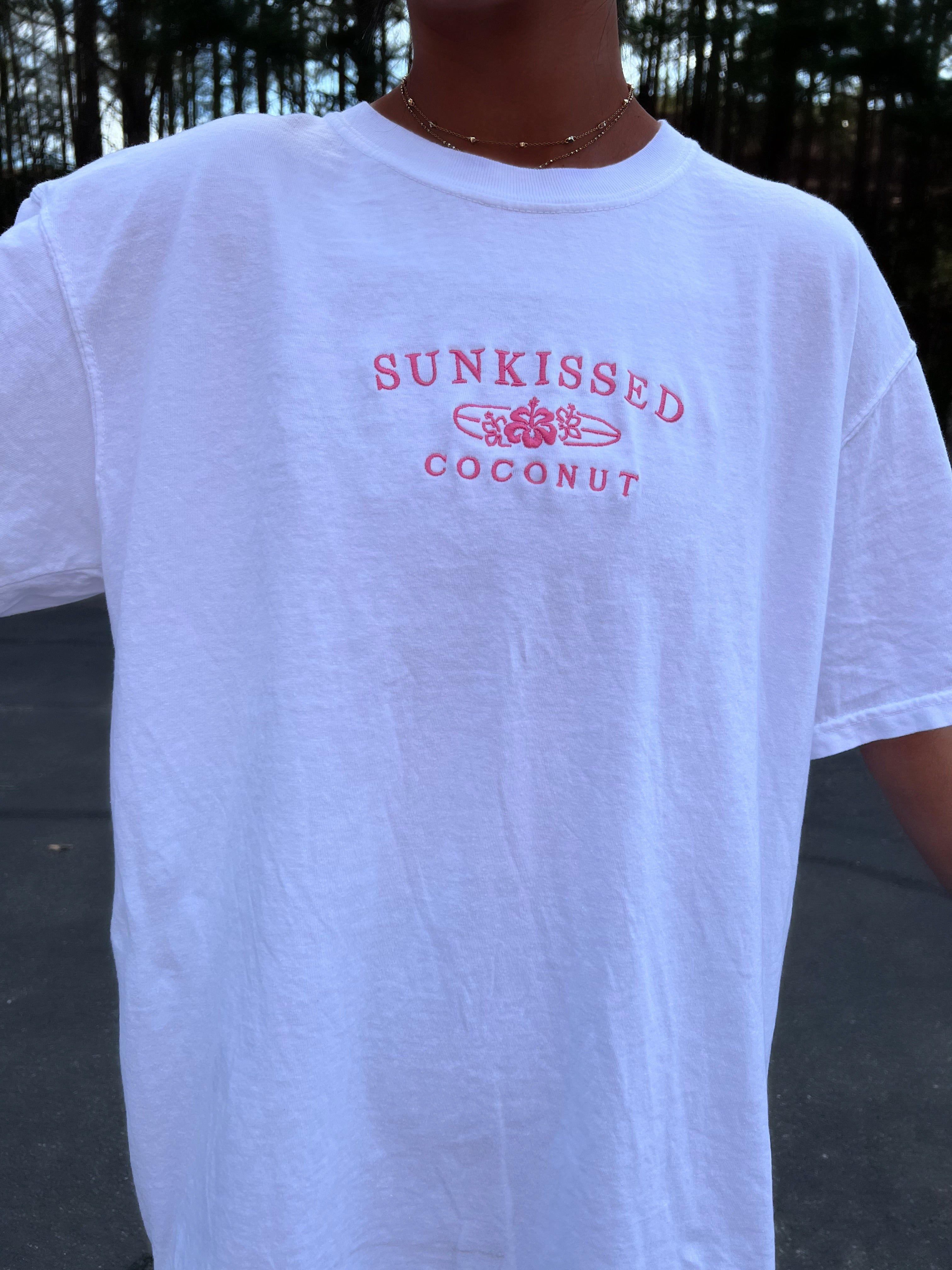 Embroider Let's Take A Trip Tee sold by Sunkissed Coconut product image thumbnail 2