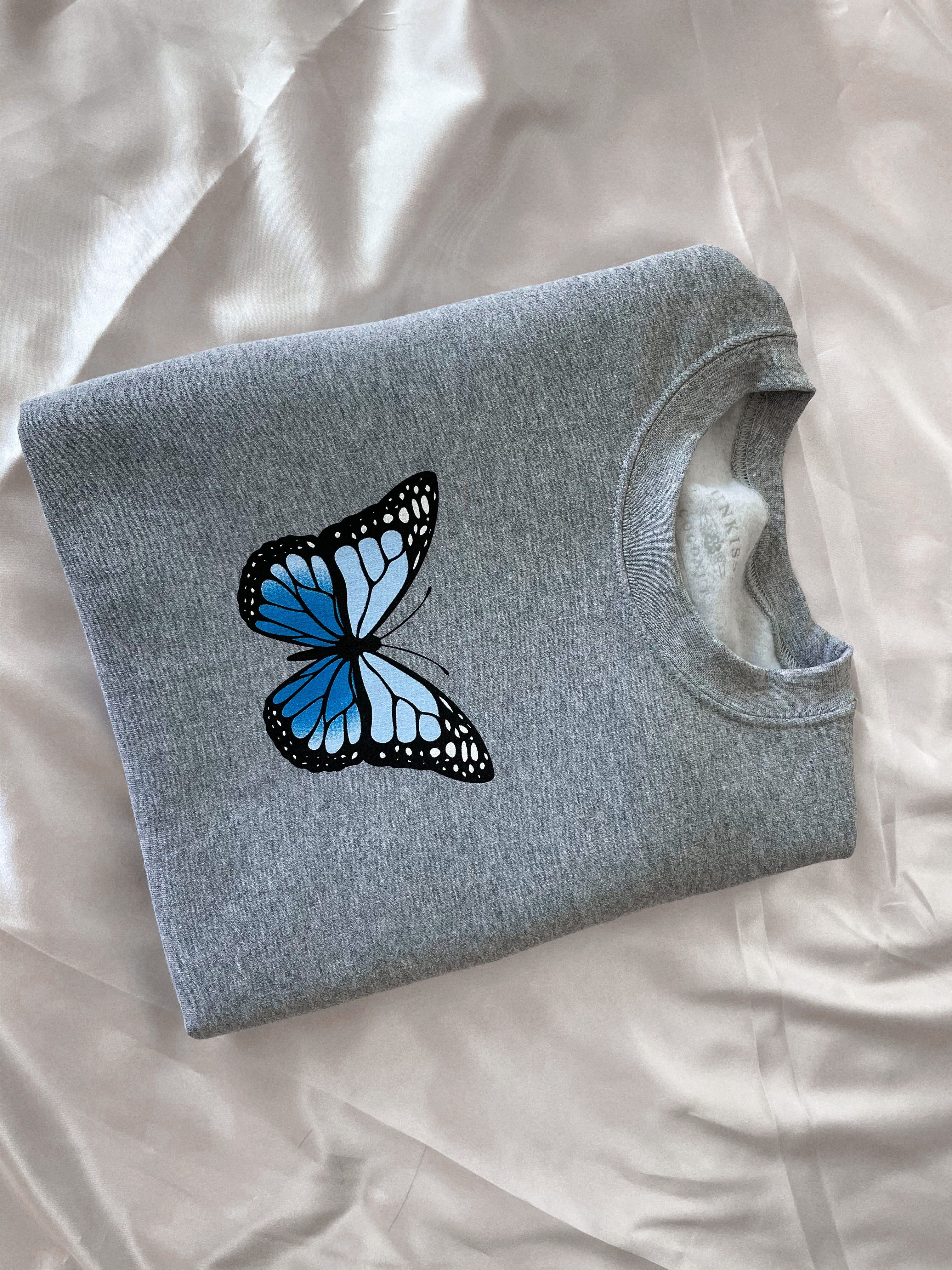 Butterfly Sweatshirt sold by Sunkissed Coconut product image thumbnail 4