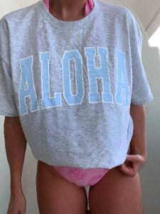 Aloha Surfer Tee sold by Sunkissed Coconut
