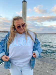 Aloha Surfer Tee sold by Sunkissed Coconut