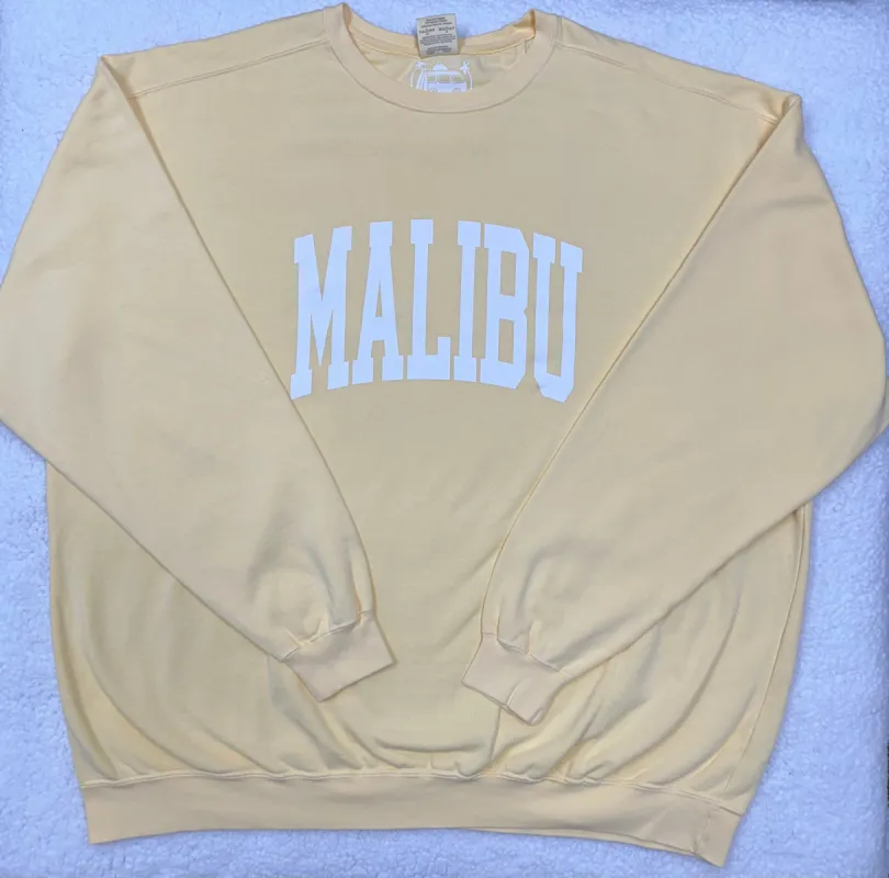 Malibu Comfort Colors Sweatshirt sold by Sunkissed Coconut