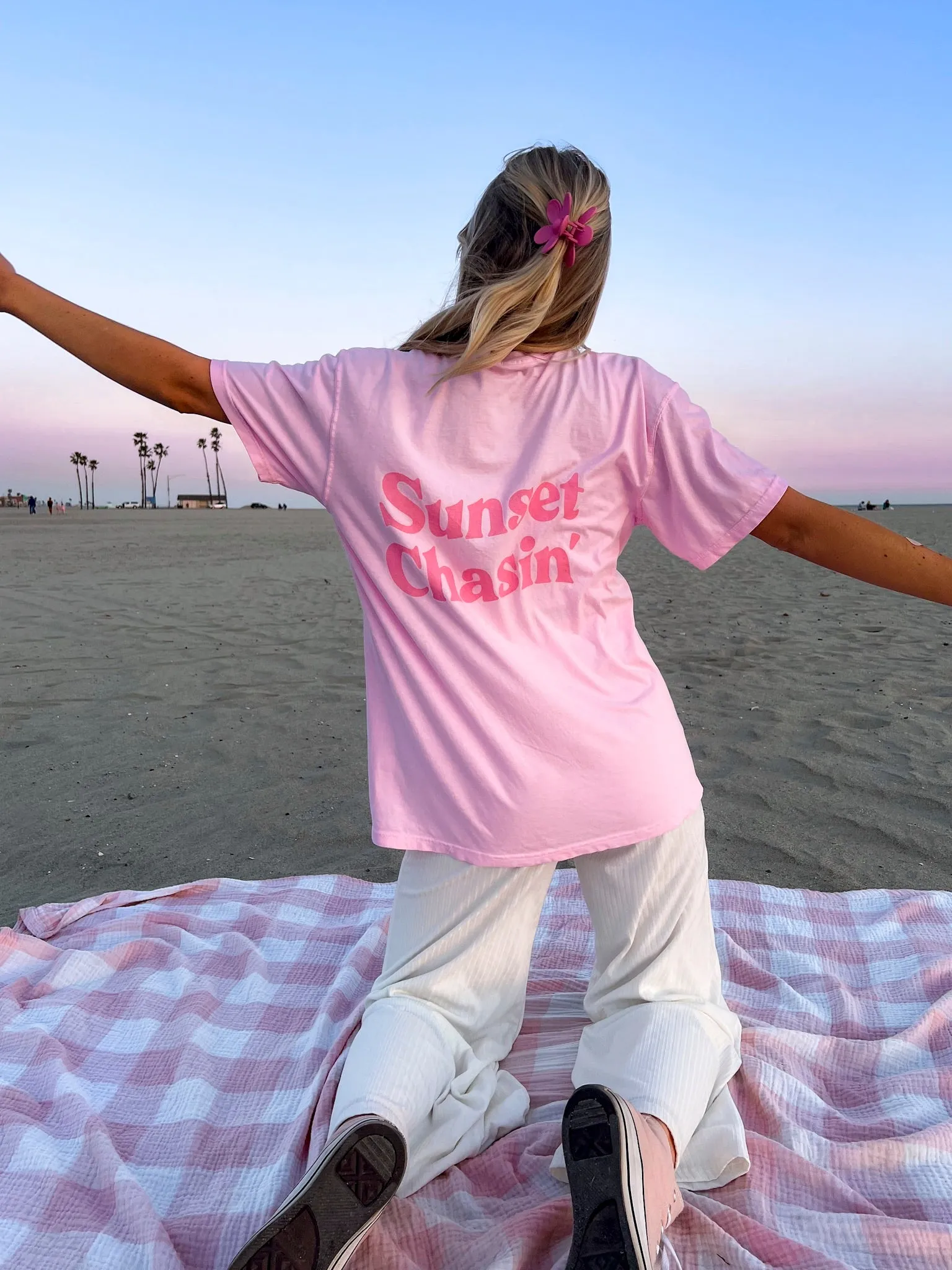 (last one size XL) Sunset Chasin Comfort Colors Tee sold by Sunkissed Coconut product image thumbnail 4