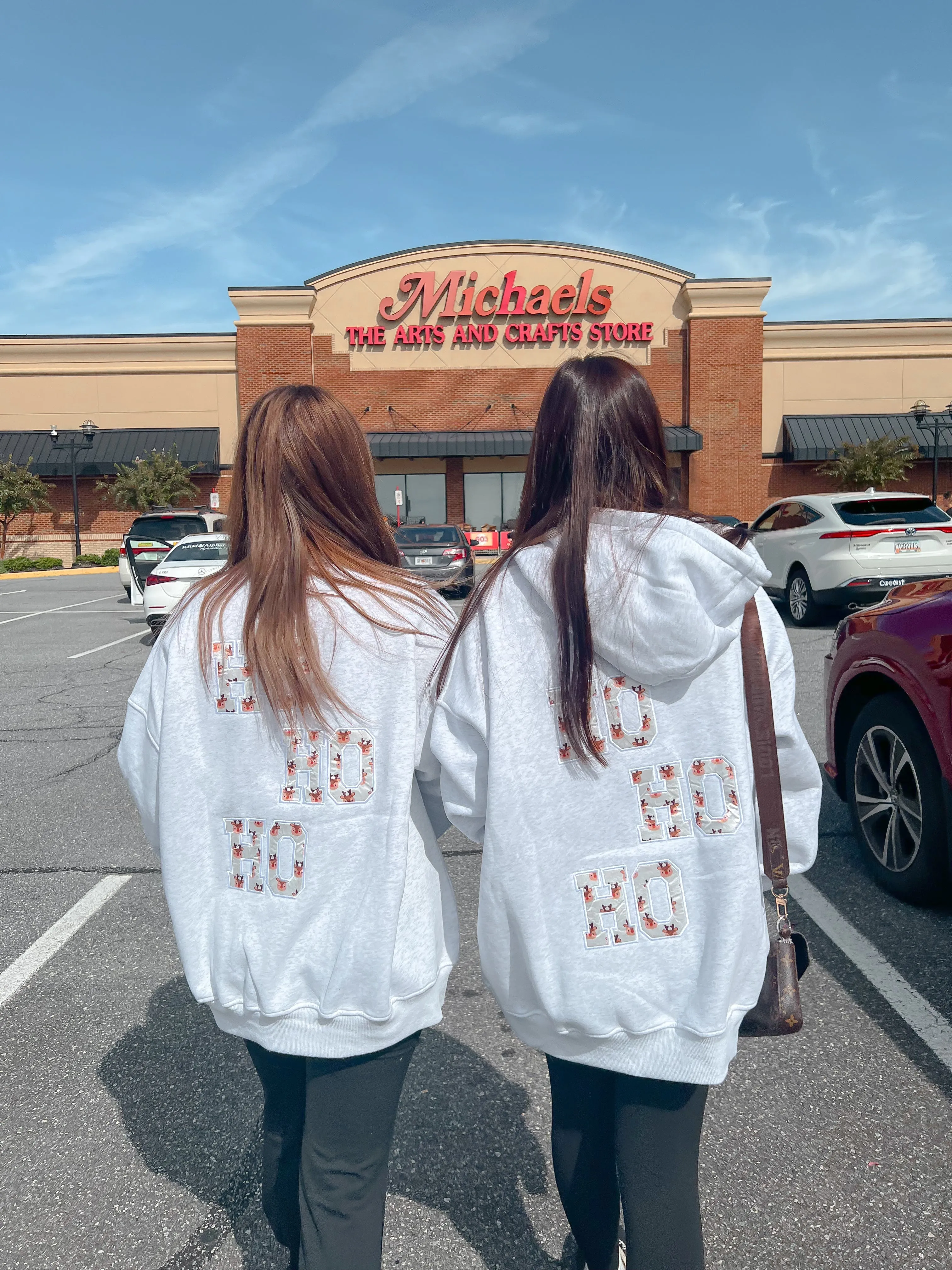 Pearl Grey Reindeer Sweatshirt sold by Sunkissed Coconut product image thumbnail 4