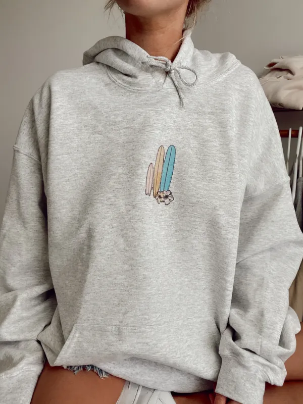 Surfboard Hoodie sold by Sunkissed Coconut