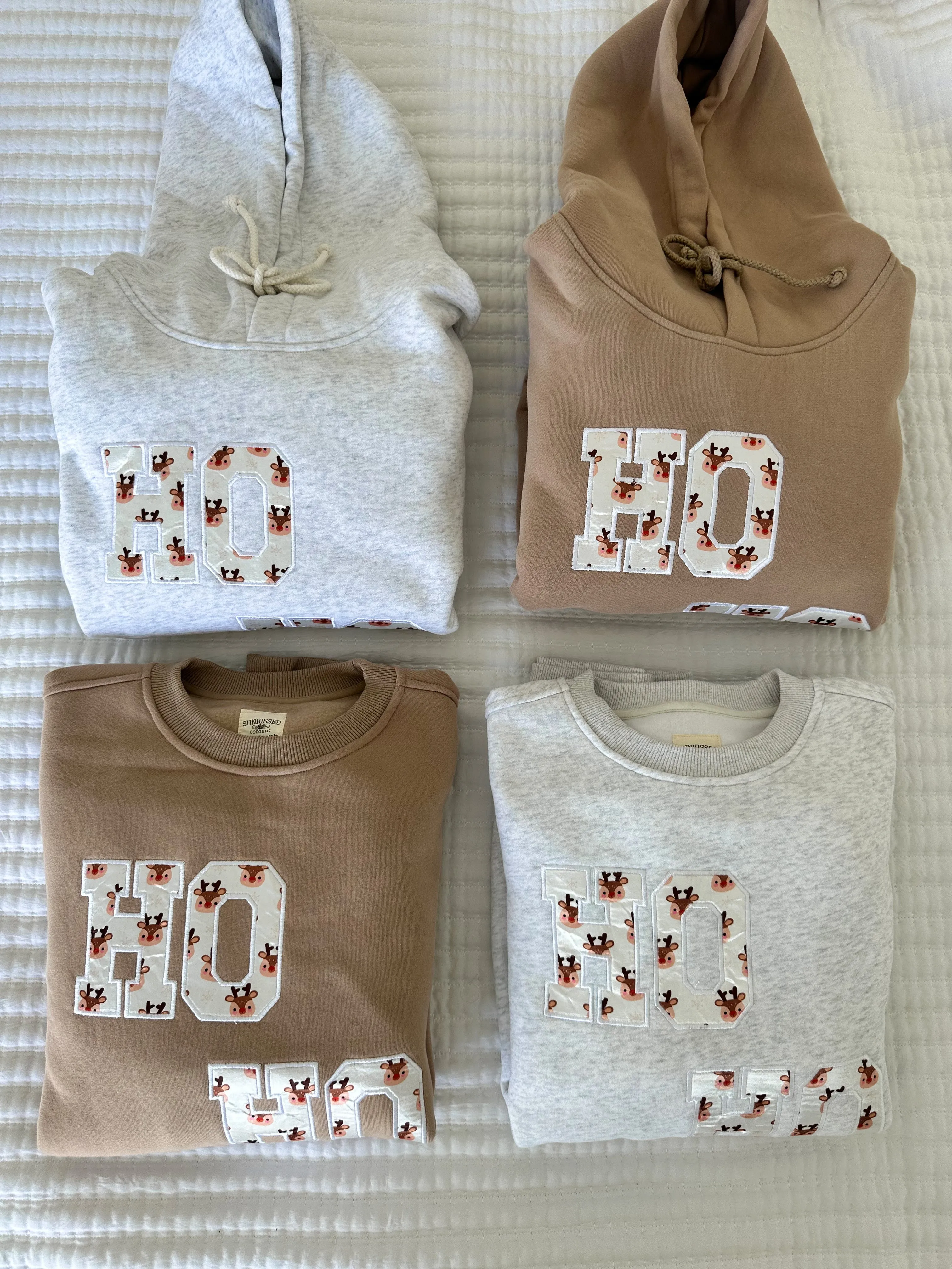 Cappuccino Reindeer Sweatshirt sold by Sunkissed Coconut product image thumbnail 5