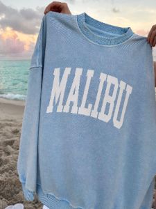 Malibu Graphic Sweatshirt sold by Sunkissed Coconut