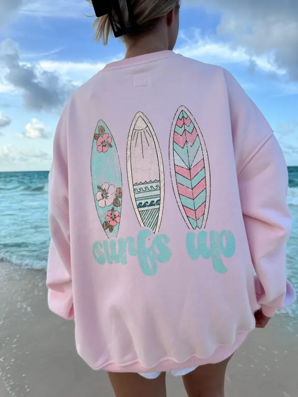 SURFS UP SWEATSHIRT sold by Sunkissed Coconut