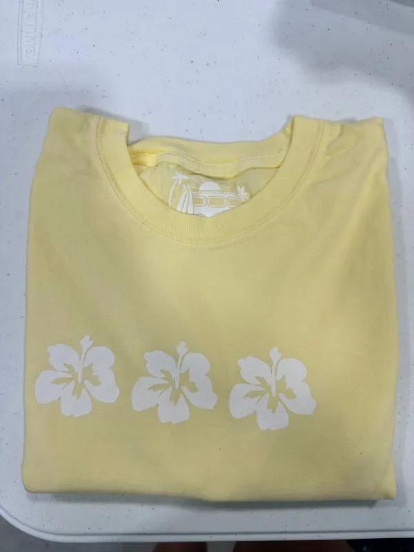 hibiscus flower tee sold by Sunkissed Coconut