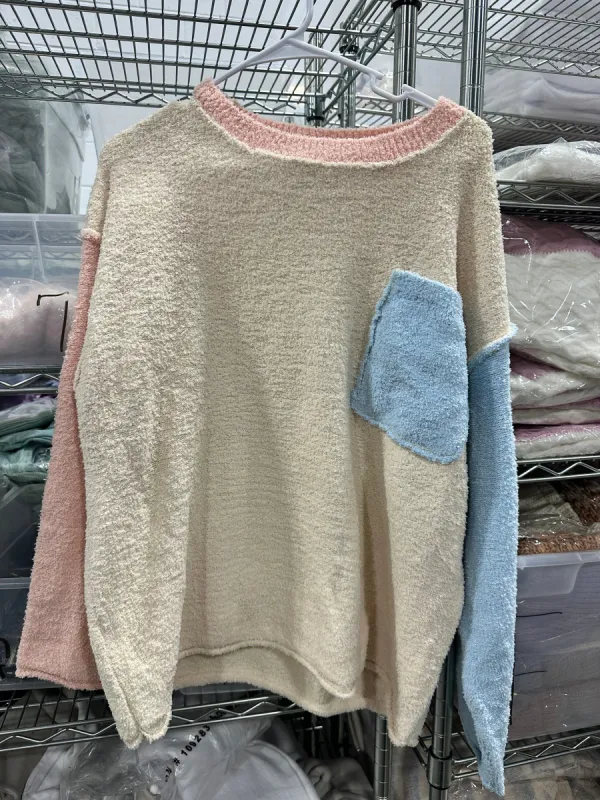 teddy bear fuzzy sweater sold by Sunkissed Coconut