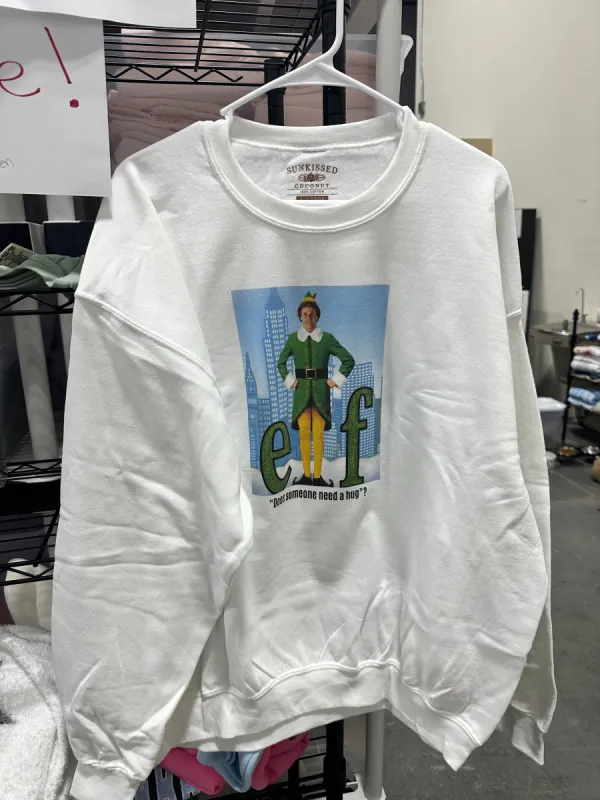 elf sweatshirt one of a kind sold by Sunkissed Coconut