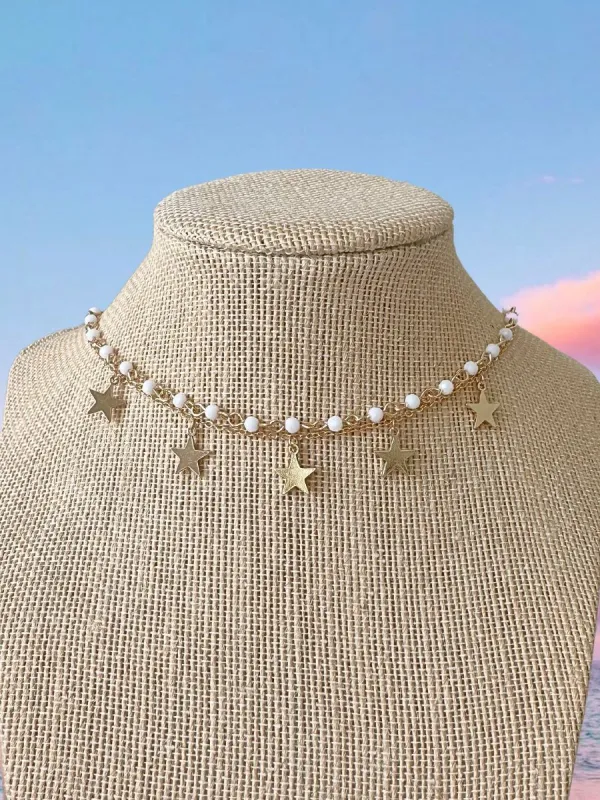 BLAIR LAYERED CHOKER NECKLACE sold by Sunkissed Coconut