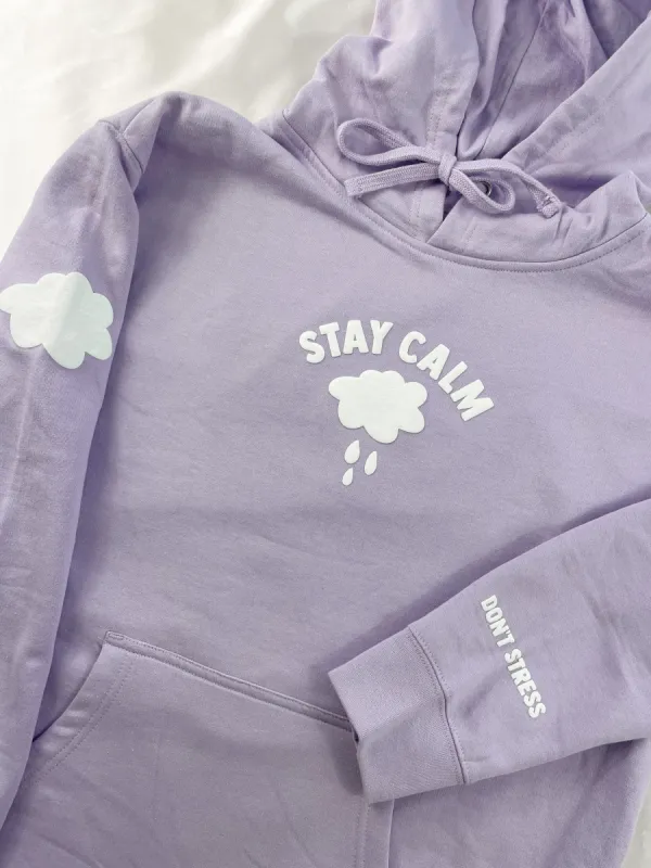 Stay Calm Hoodie made by Sunkissed Coconut