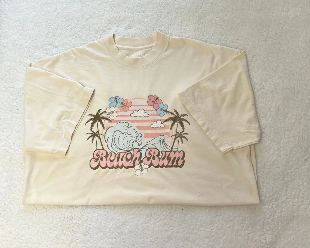 Beach Bum Tee sold by Sunkissed Coconut