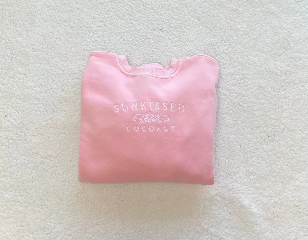 Embroider Logo Sweatshirt sold by Sunkissed Coconut