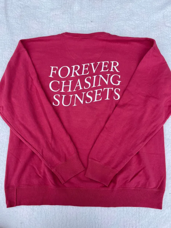 Forever Chasing Sunsets Comfort Wash Sweatshirt sold by Sunkissed Coconut