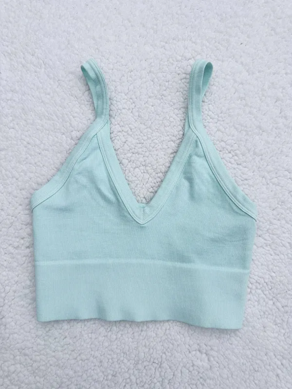 V-Neck Strappy Nikibiki Tanktop sold by Sunkissed Coconut