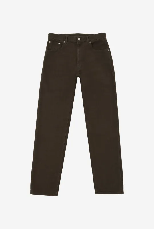 5-Pocket Moleskin Olive sold by Anglo Italian