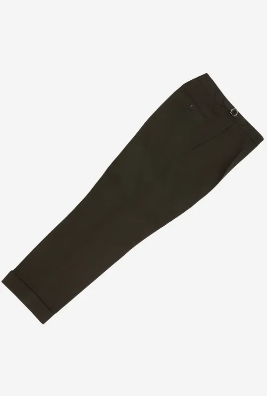 Tailored Trouser Forest Cavalry Twill sold by Anglo Italian