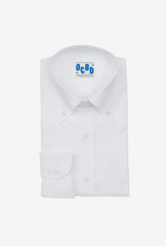 OCBD Shirt White Oxford sold by Anglo Italian