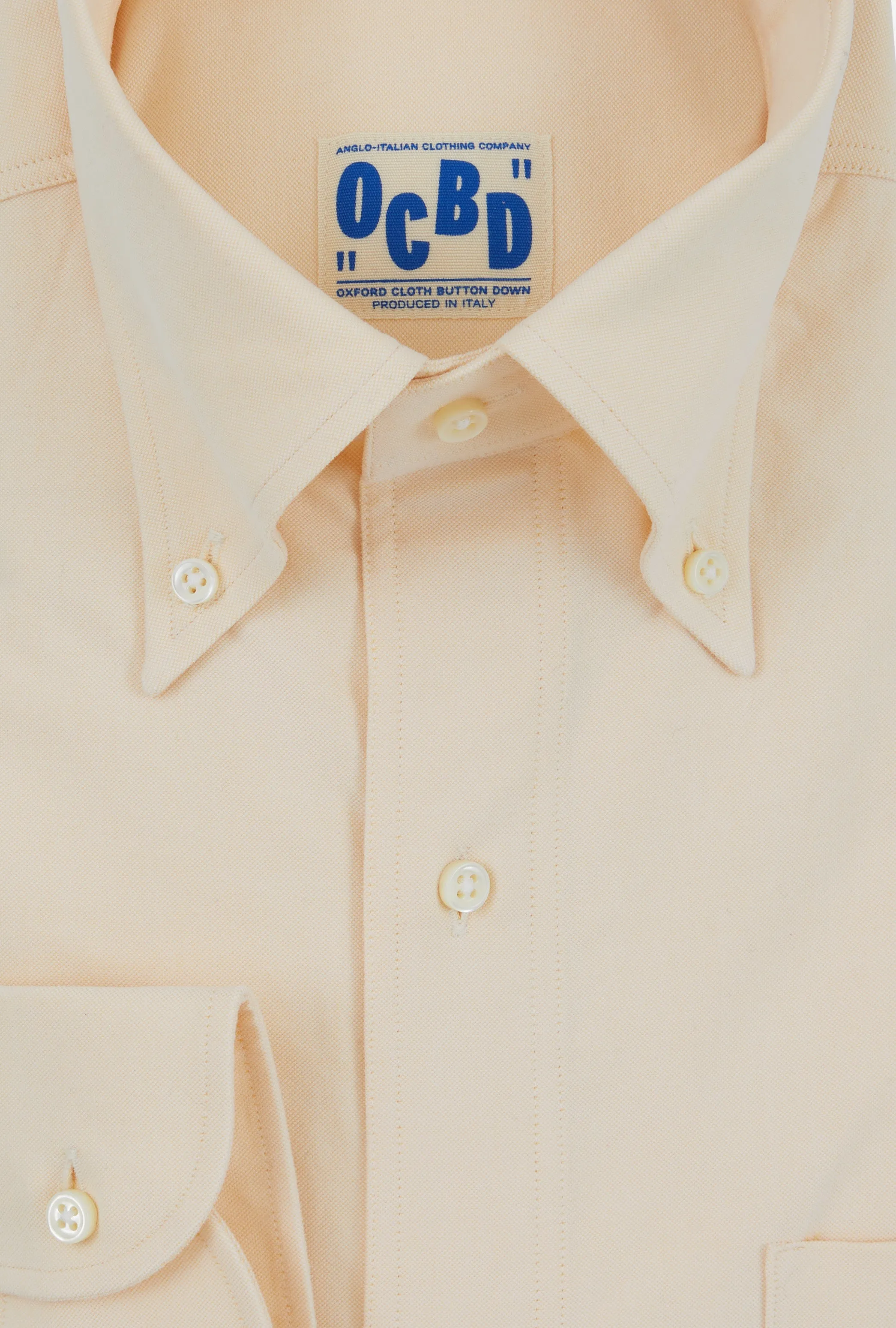 OCBD Grande Shirt Wheat sold by Anglo Italian product image thumbnail 4
