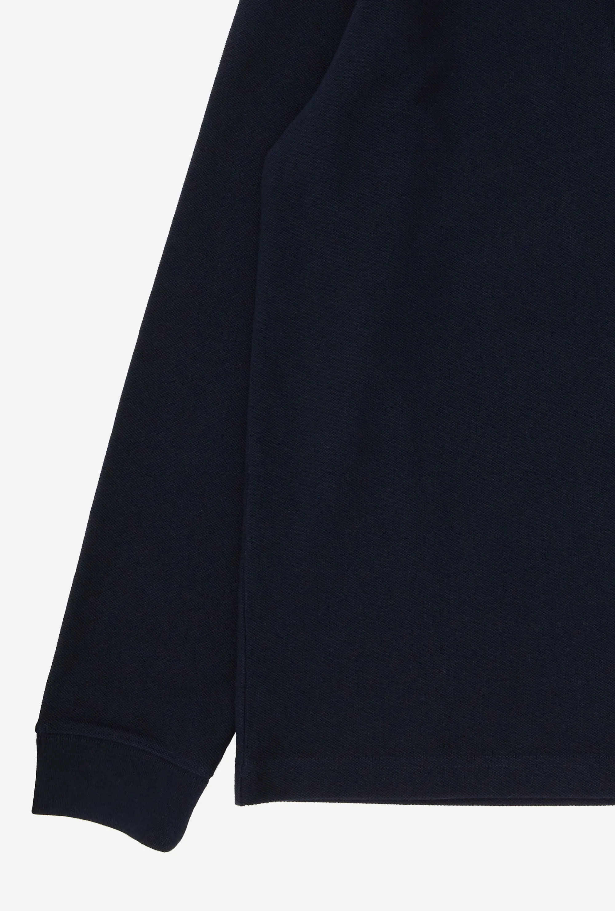 Polo Shirt Long Sleeve Navy sold by Anglo Italian product image thumbnail 4