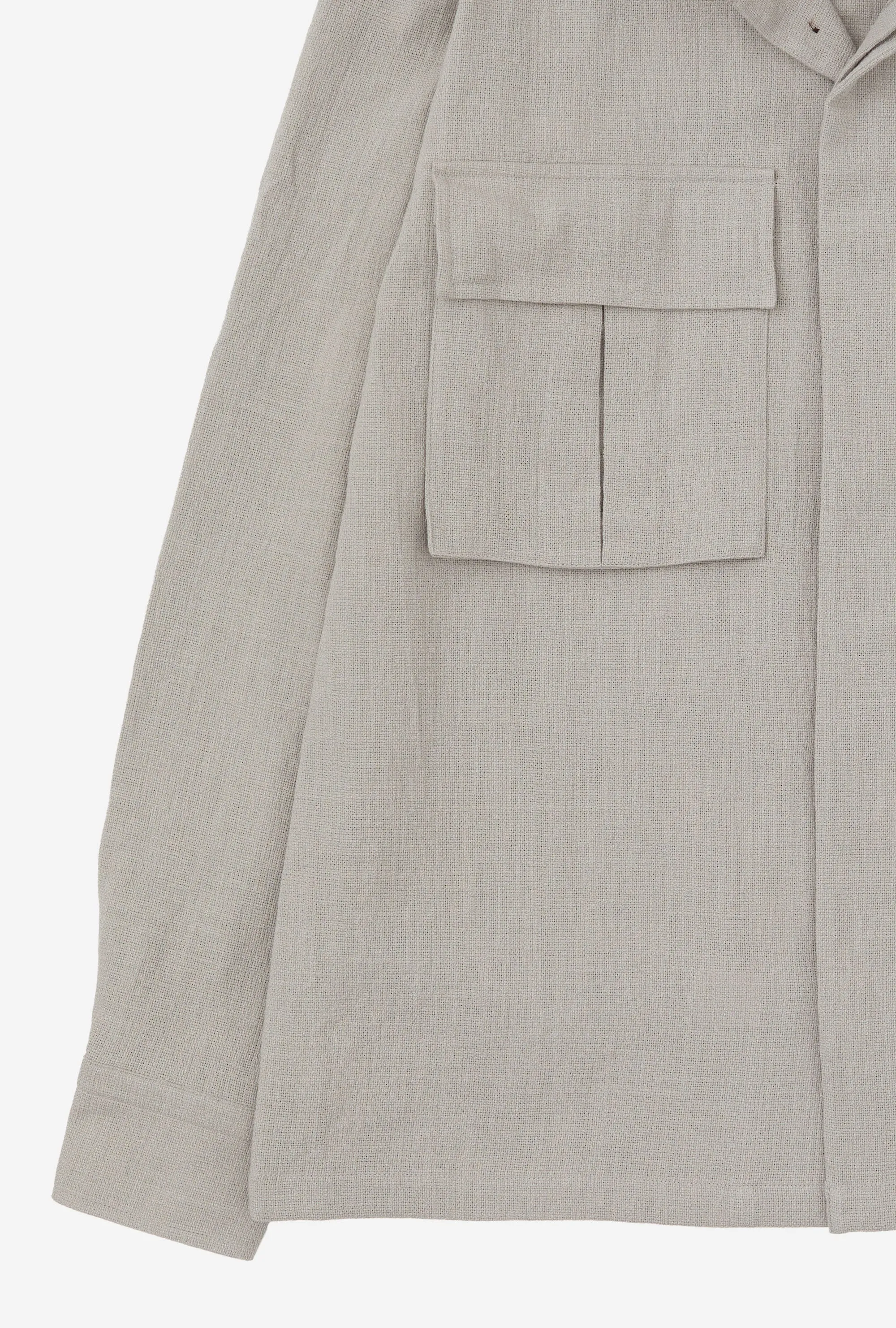 Field Overshirt Mesh Cotton Stone sold by Anglo Italian product image thumbnail 3