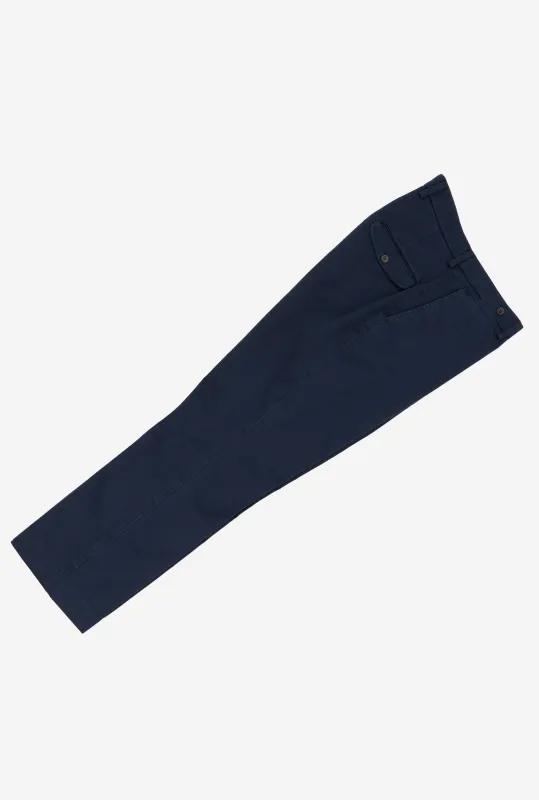 Outdoor Chino Navy made by Anglo Italian