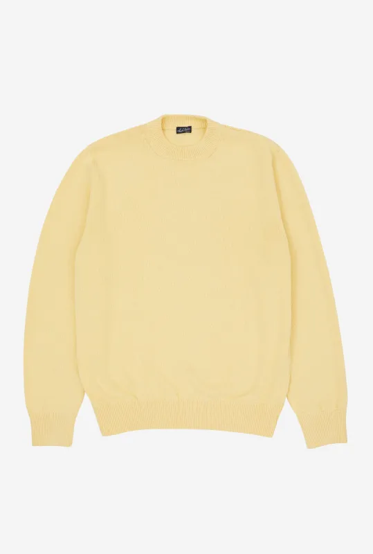 Crewneck Cotton Sunflower made by Anglo Italian