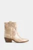 Aine Texan Leather Ankle Boots for Women with Rustic Effect sold by Velez