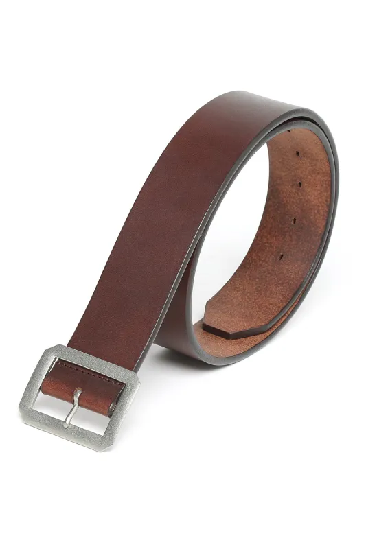 Garrison Belt Brown Nickel made by Attractions