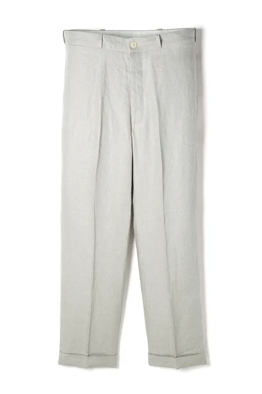 Classical Linen Trousers Beige made by Attractions